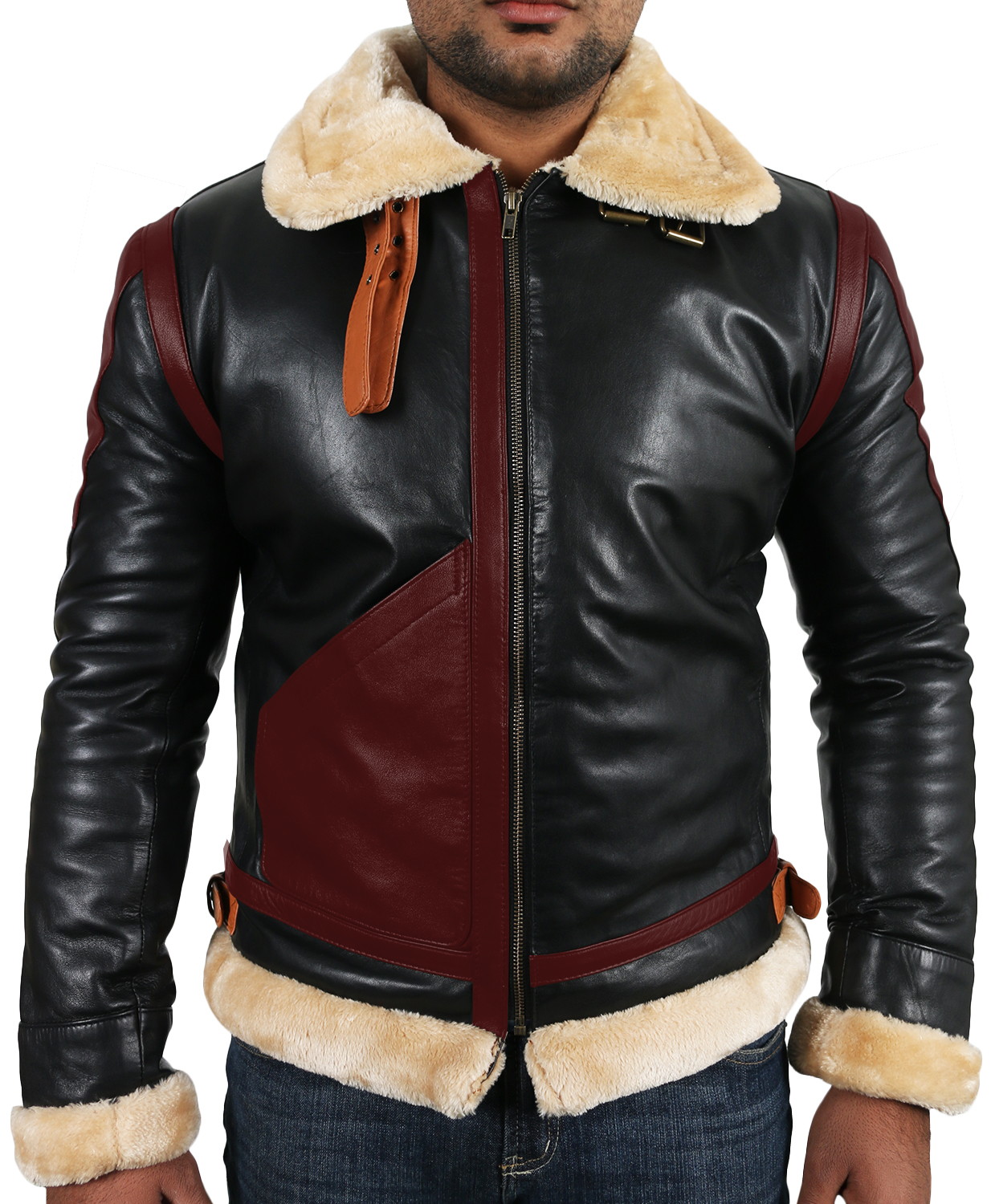 Black-Maroon